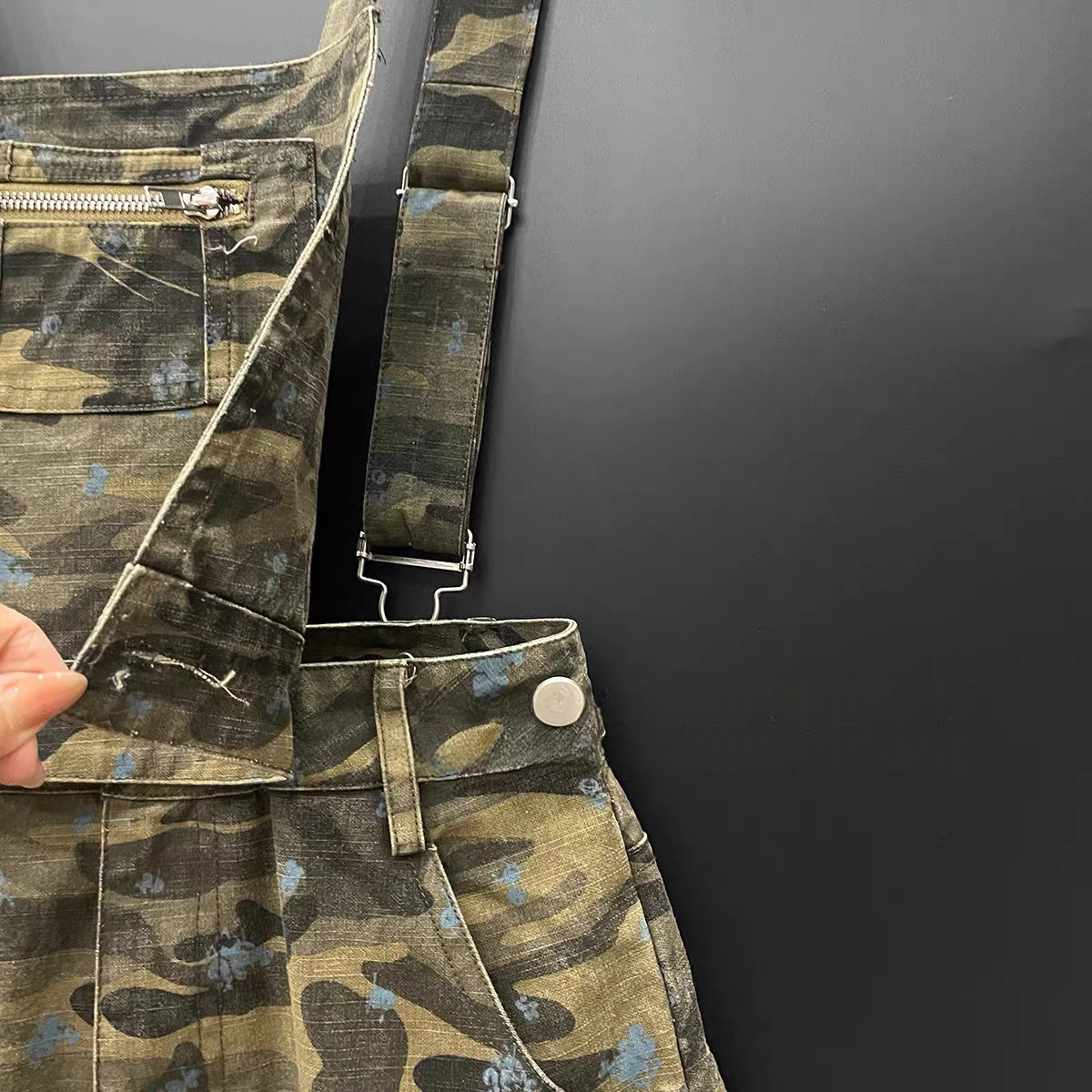 Loose Casual Retro American-style Detachable Casual Pants - Image 4