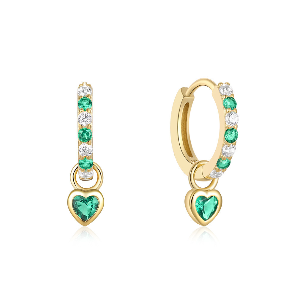 Heart-shaped earrings - Image 5