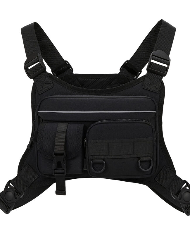 The Adrienne Large Capacity Portable Chest Vest Bag Detail – La Rose Couture Handbags & Clutches