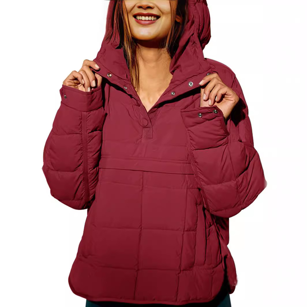 Womens Zipper Hooded Cardigan - Image 3
