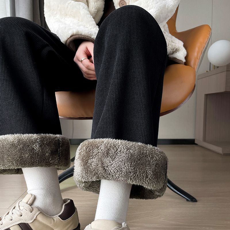Fleece-Lined Winter Warm Pants