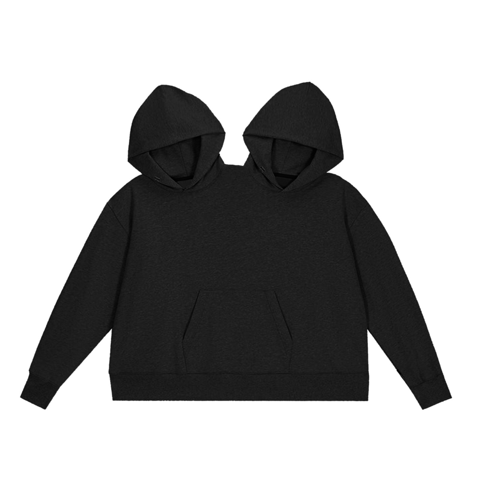 Couple Hooded One-Piece Sweatshirt - Image 4
