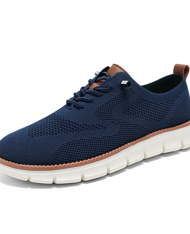 The Helene Lightweight Breathable Lace Up Loafers Casual Fly Knit Shoes Detail – La Rose Couture Coats & Jackets