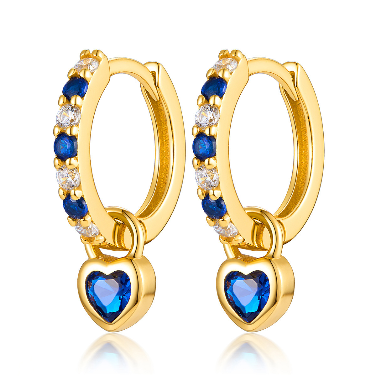 Heart-shaped earrings - Image 2