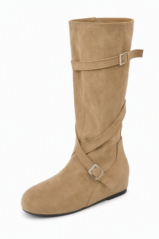The Aurore Over Knee Vintage Western Boots Detail – La Rose Couture Shoes & Footwear