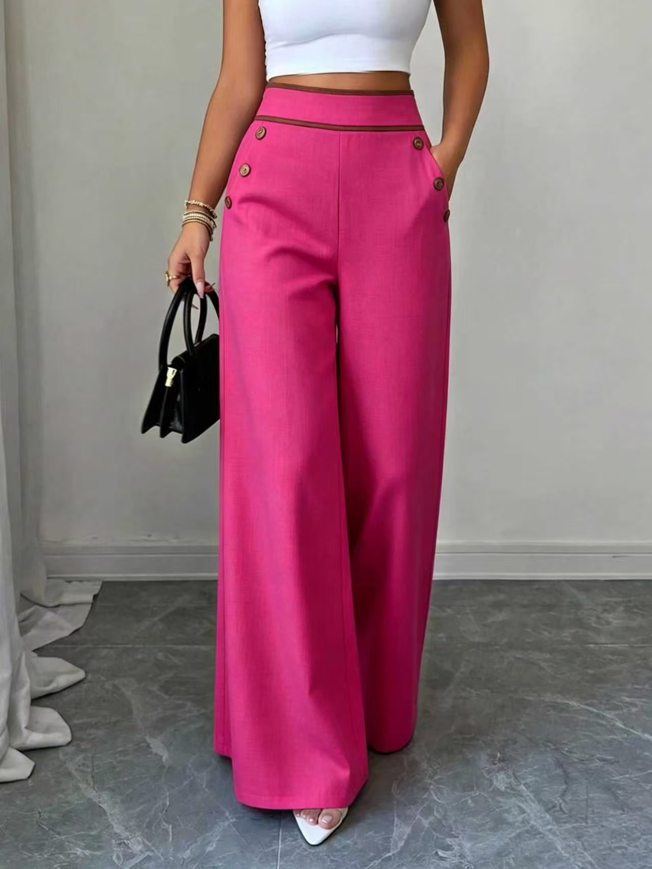 Wide-leg trousers - Image 2