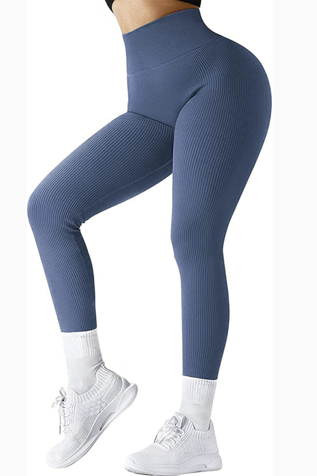 The Madeleine High Waist Belly Lifting Fitness Pants Detail – La Rose Couture Trousers & Skirts